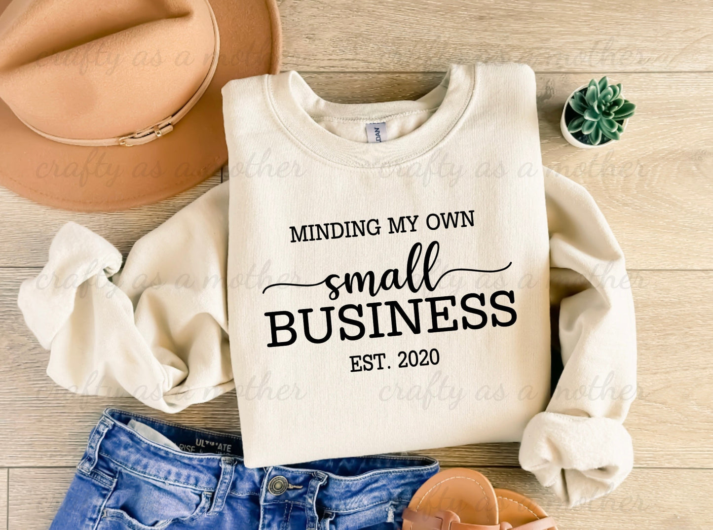 Minding My Own Small Business Sweatshirt