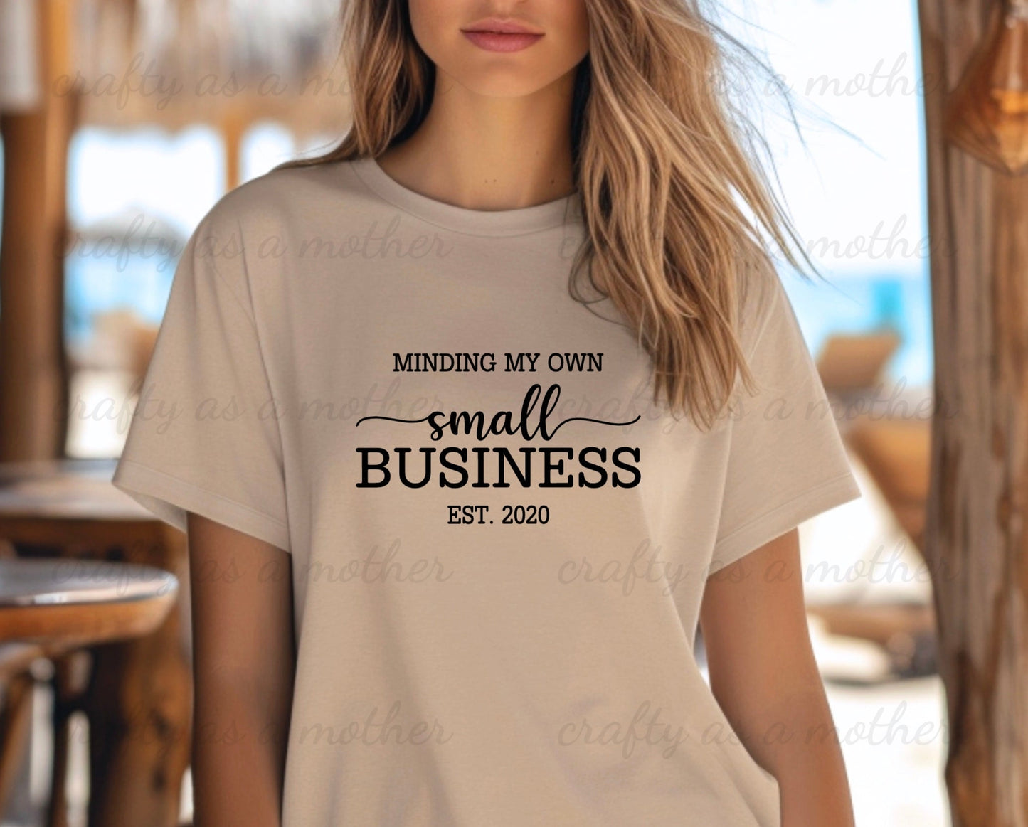 Minding My Own Small Business Tee