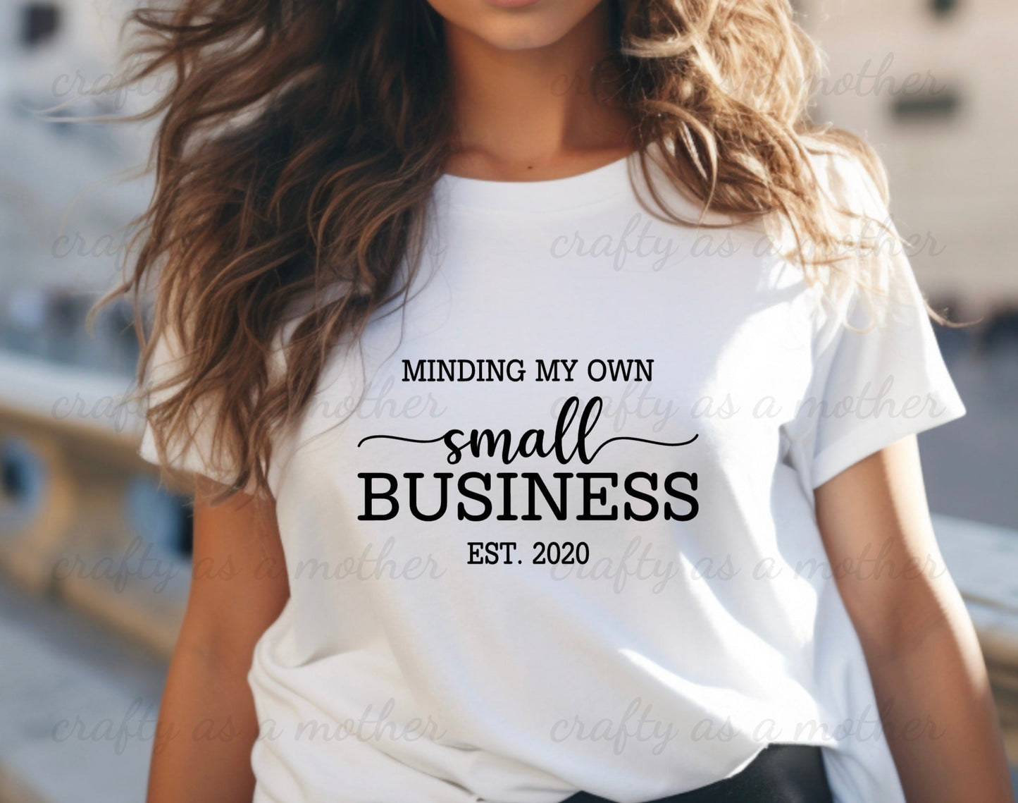 Minding My Own Small Business Tee