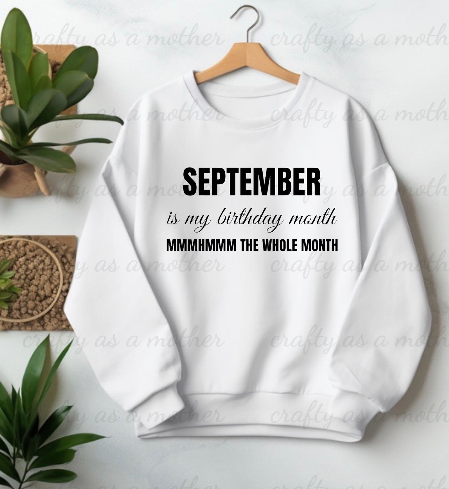 Birthday Month Sweatshirt - September