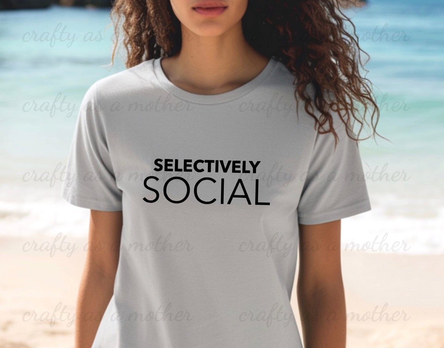 Selectively Social Tee