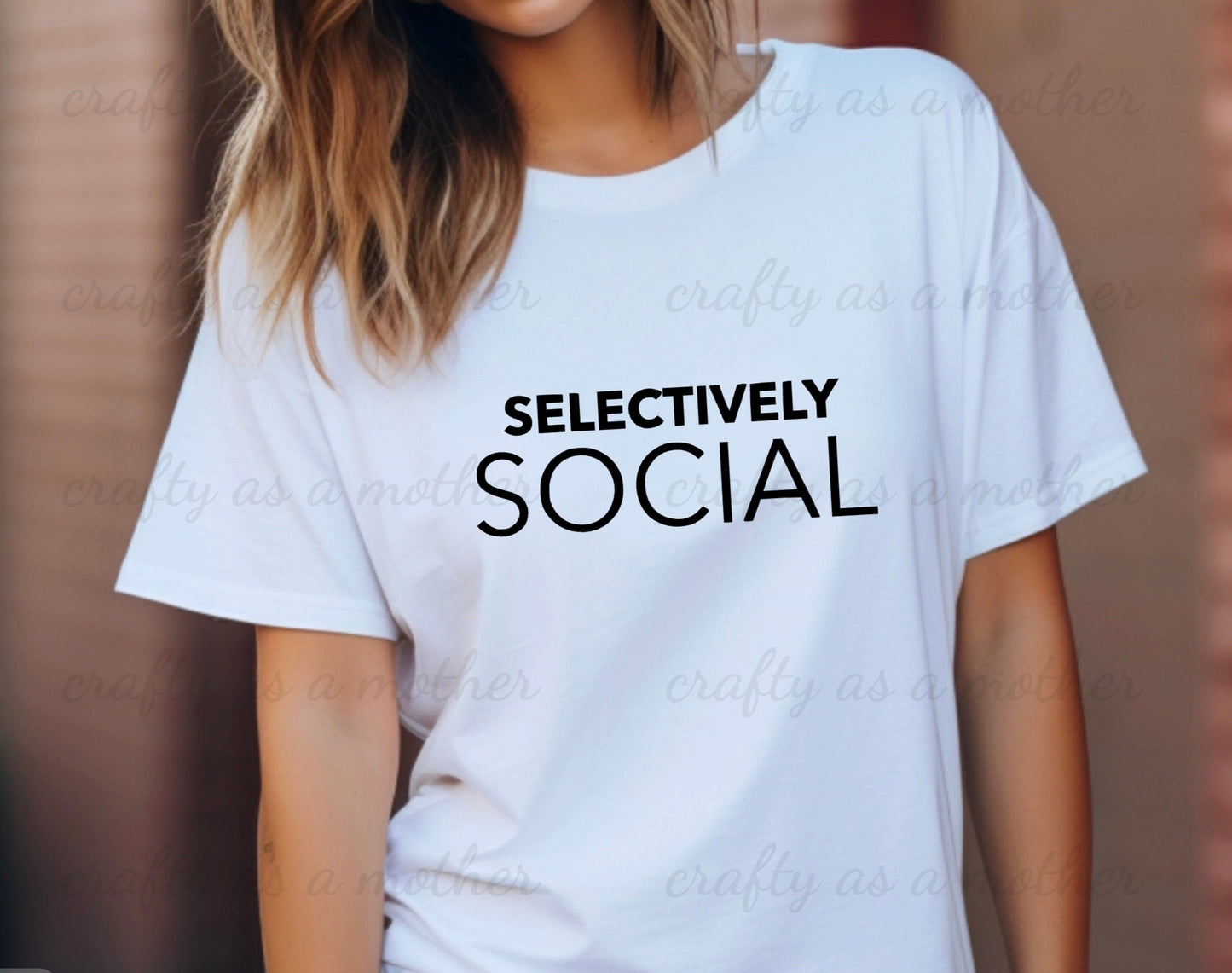 Selectively Social Tee