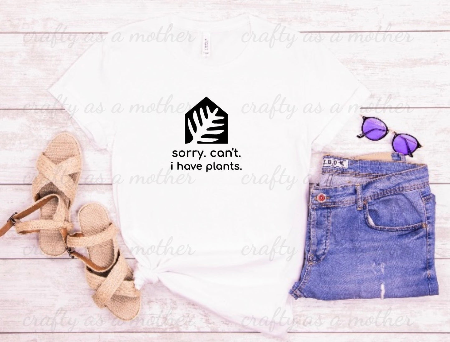 Sorry. Can't. I Have Plants Tee