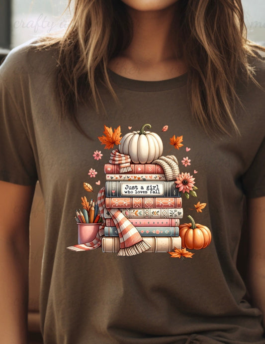 Just a Girl Who Loves Fall Tee