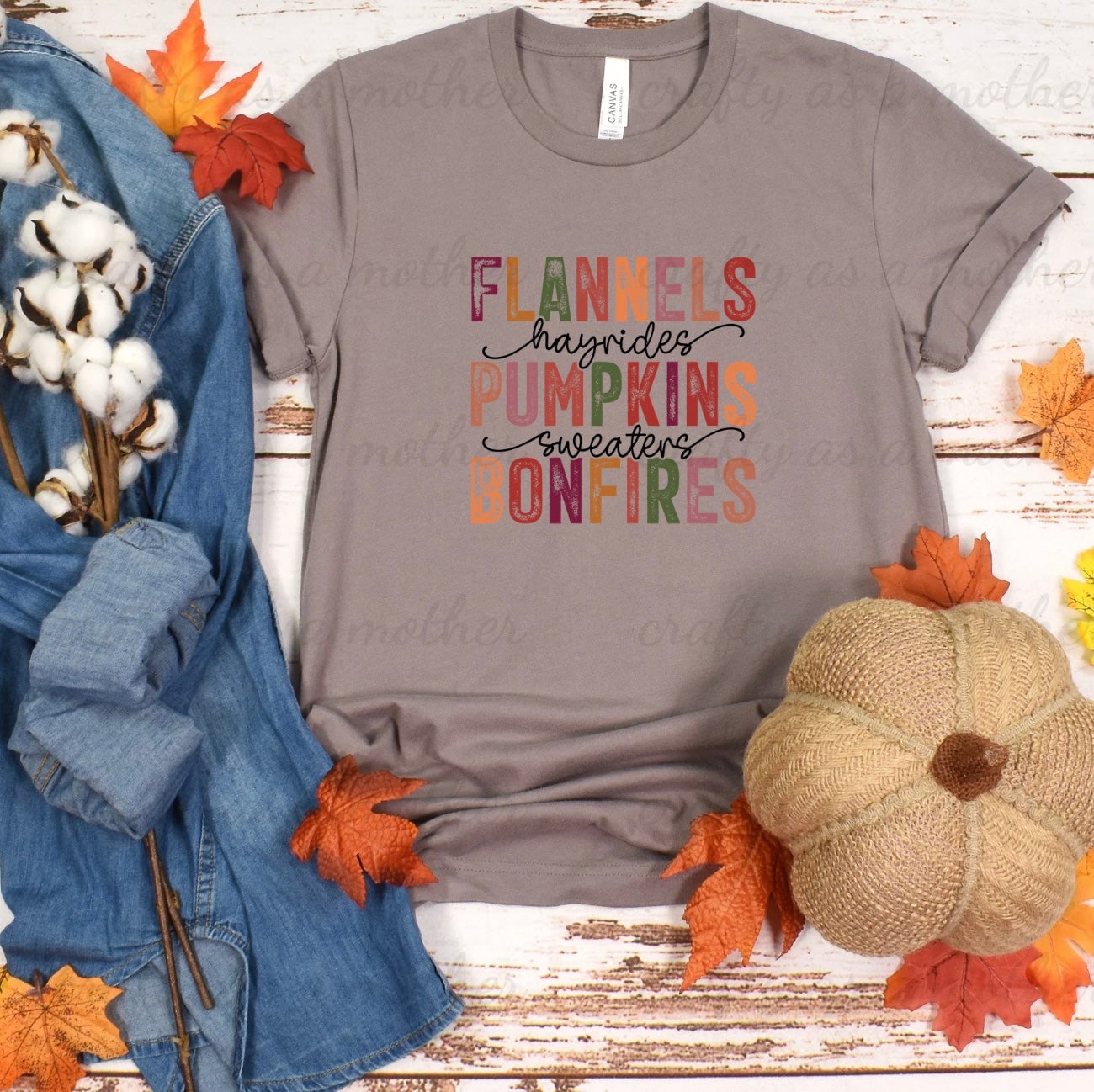 Flannels, Hayrides, Pumpkins Tee