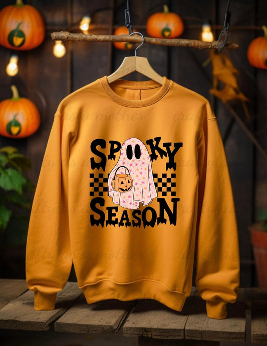 Spooky Season Ghost Sweatshirt