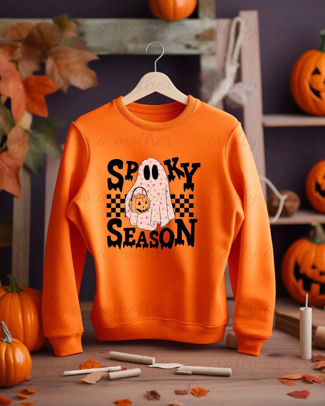 Spooky Season Ghost Sweatshirt