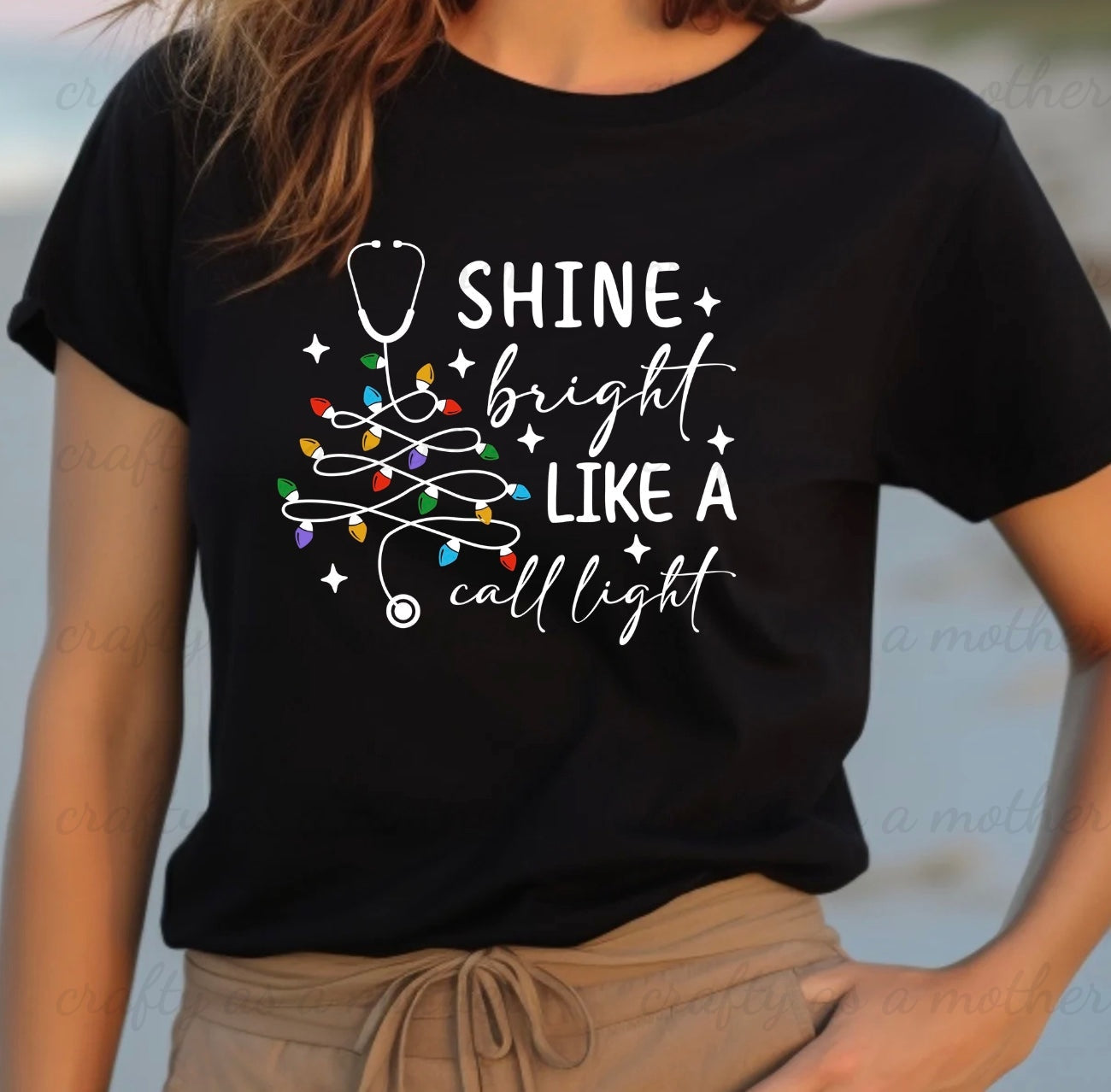 Shine Bright Like a Call Light Tee