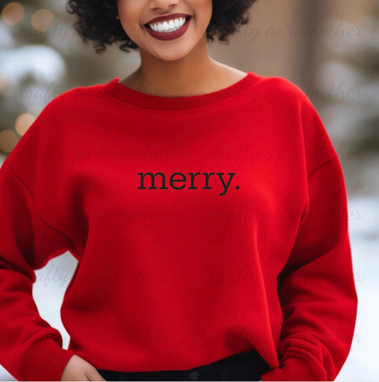 Merry Sweatshirt