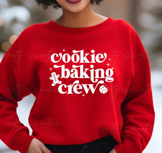 Cookie Baking Crew Sweatshirt