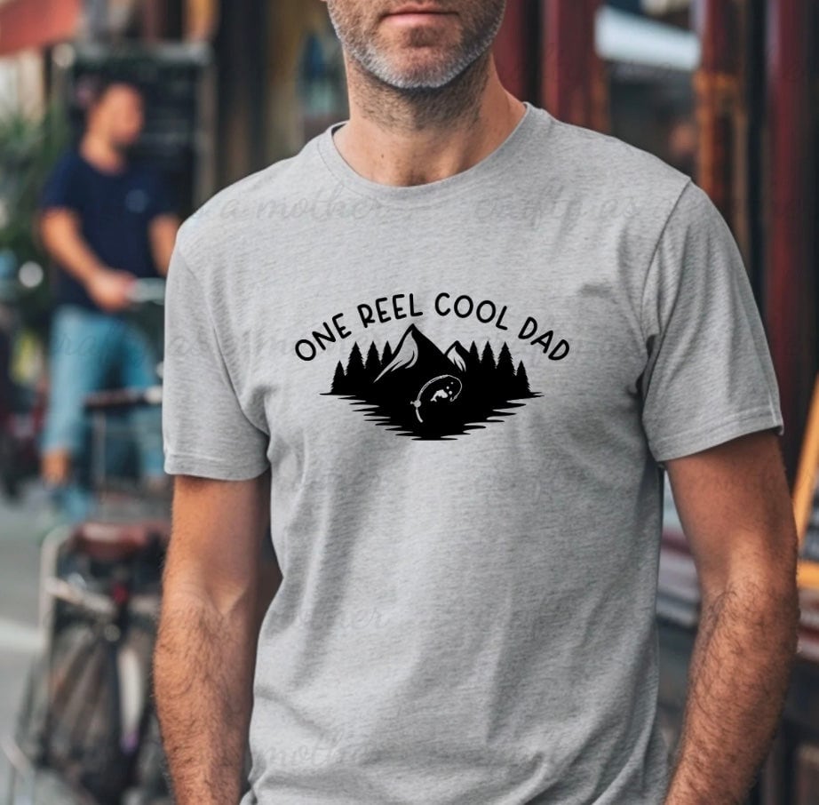 One Reel Cool Dad Tee