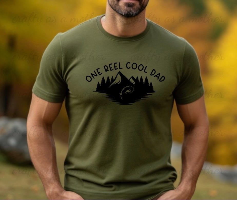 One Reel Cool Dad Tee