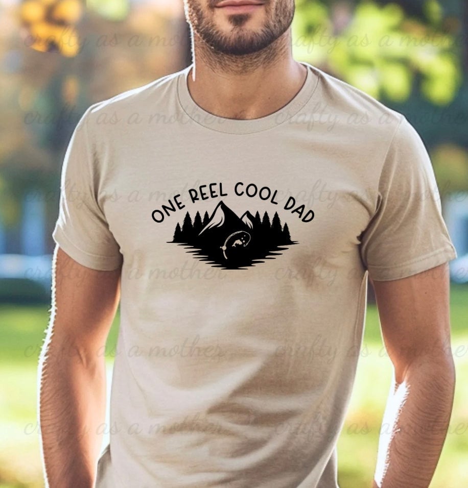 One Reel Cool Dad Tee