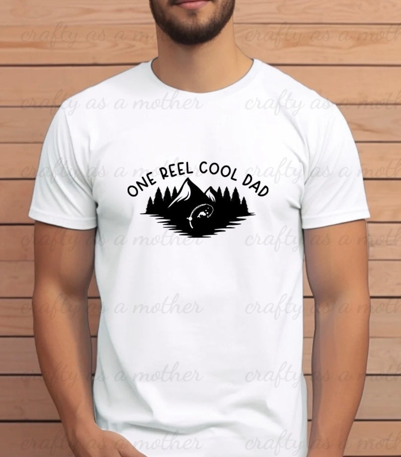 One Reel Cool Dad Tee