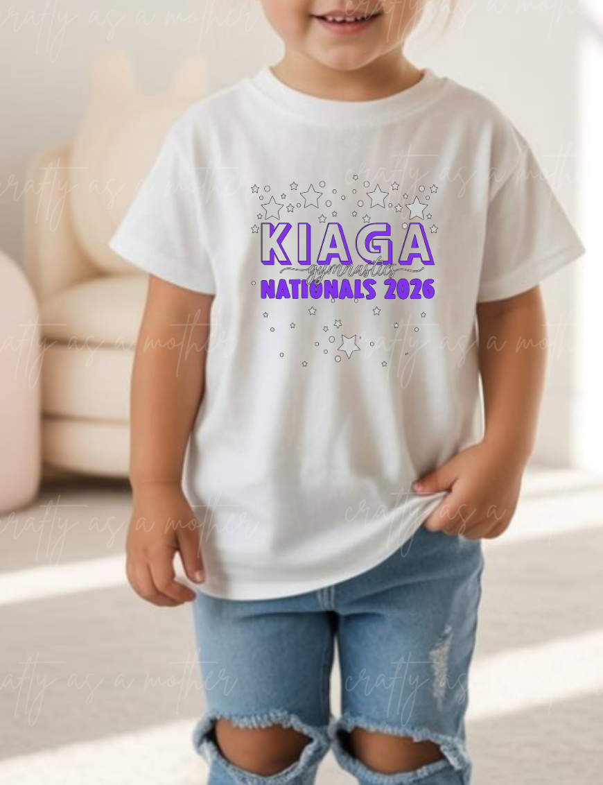 Kiaga Gynmastics Good Better Best Tee - Youth