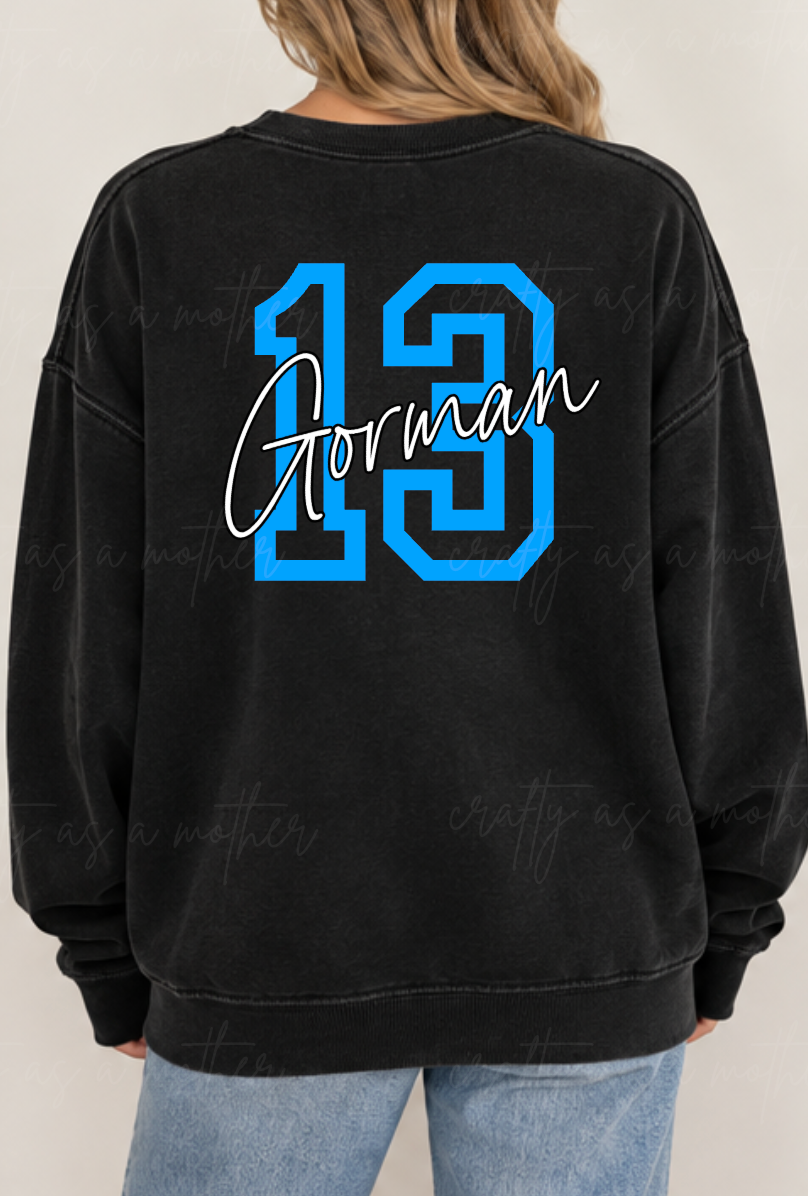 Ice Hawks Hockey Double Sided Apparel - With Customization