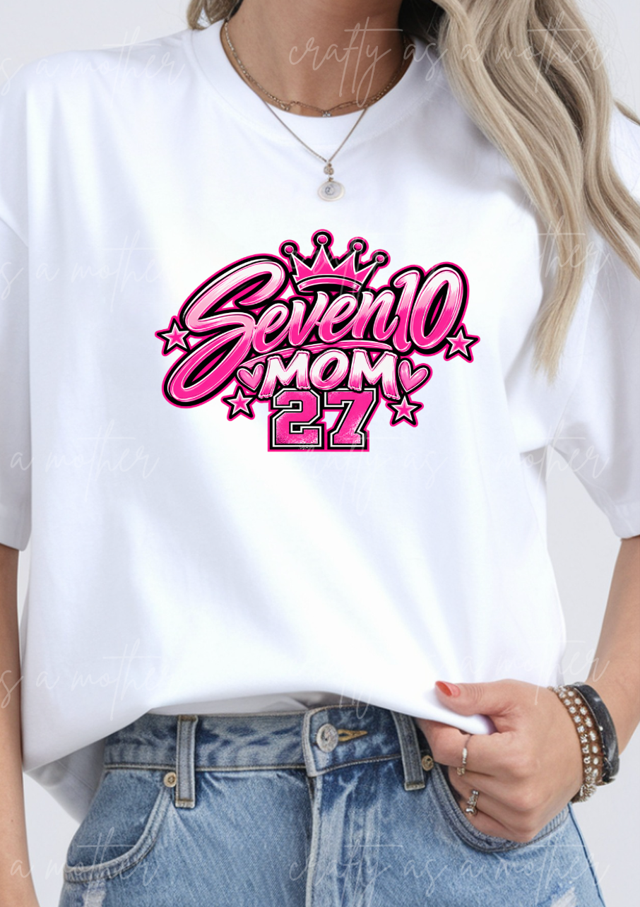 Seven10 Mom Apparel with Customization