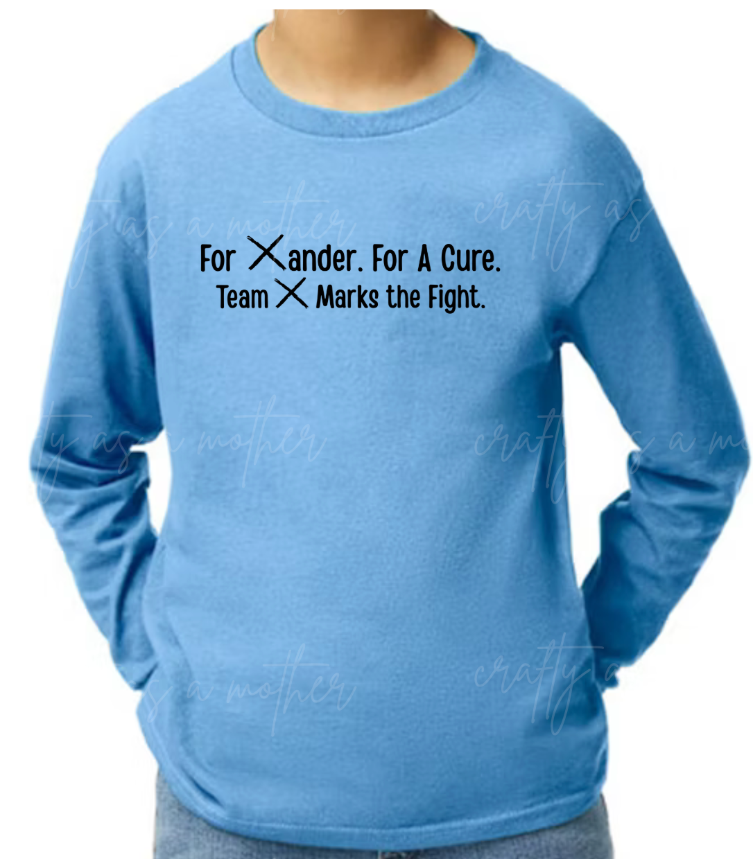 Xander T1D Walk Shirts - X Marks the Fight - Youth