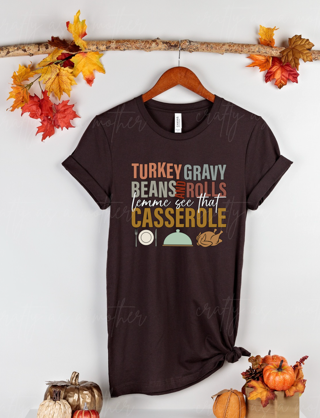 Turkey Gravy Beans & Rolls Tee