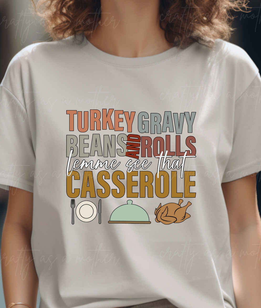Turkey Gravy Beans & Rolls Tee