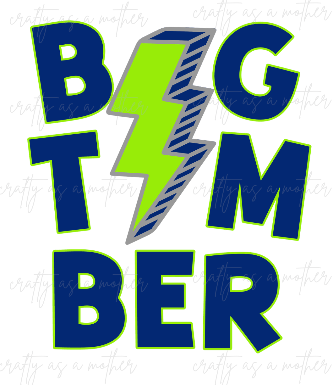 Lightning Bolt Big Timber - Youth