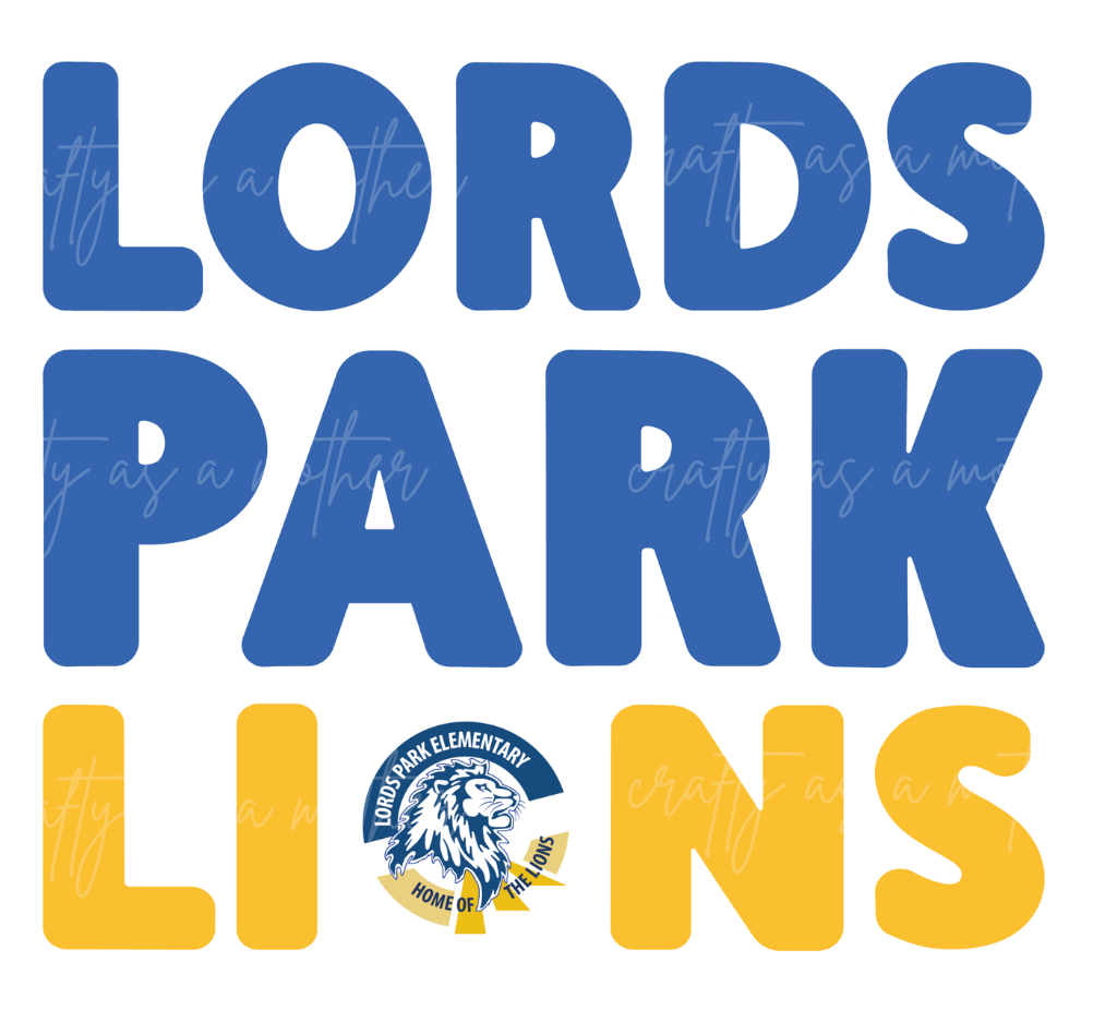 Lords Park Lions Mascot - Youth