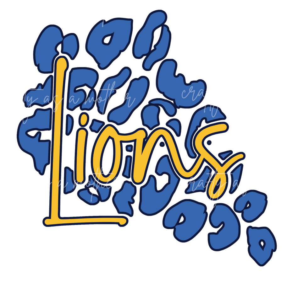 Lions Leopard Print - Youth