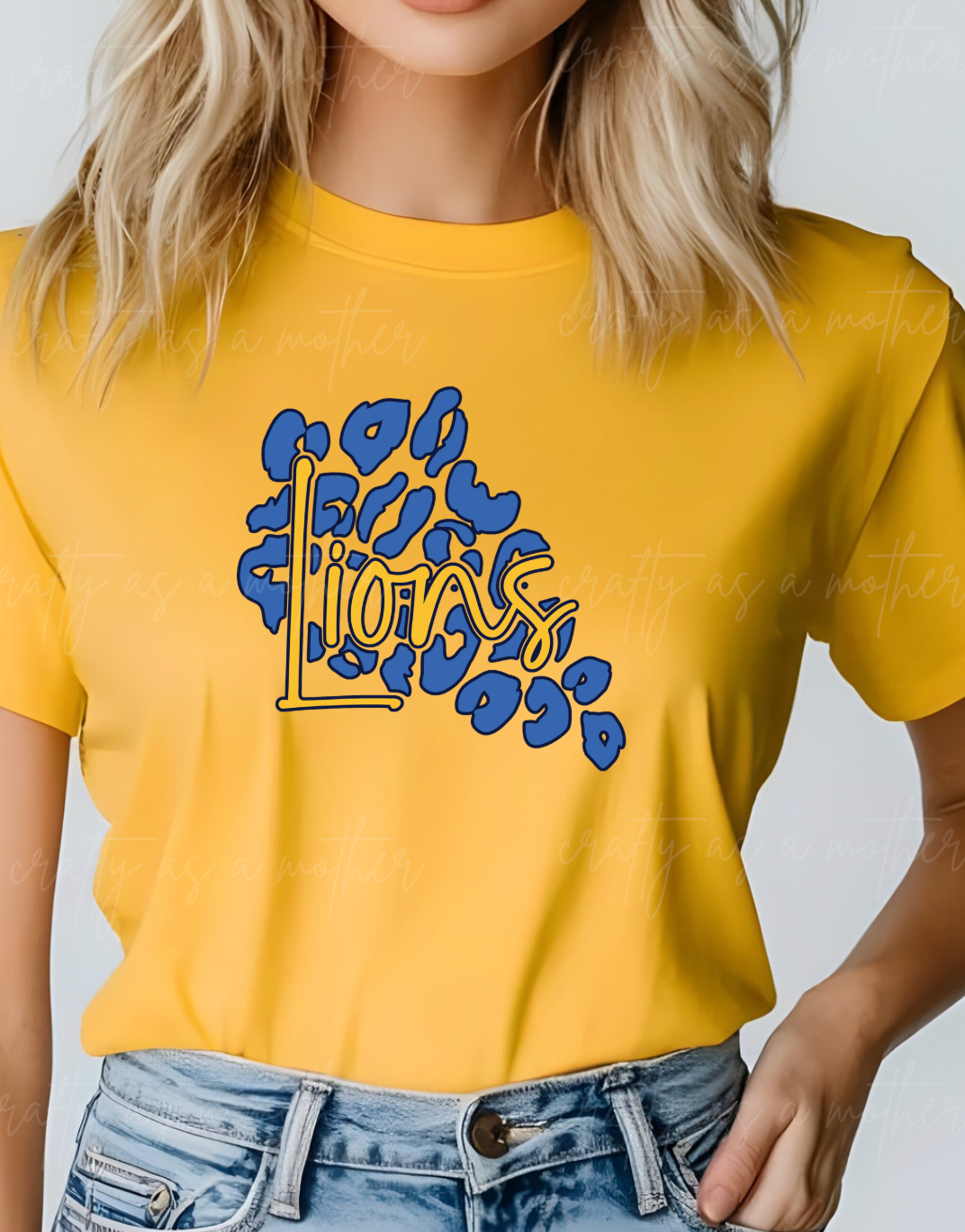 Lions Leopard Print - Adult