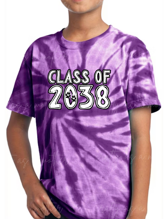 Tie Dye Class of Tee