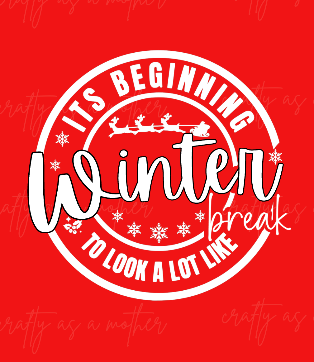 It's Beginning to Look a lot Like Winter BREAK!