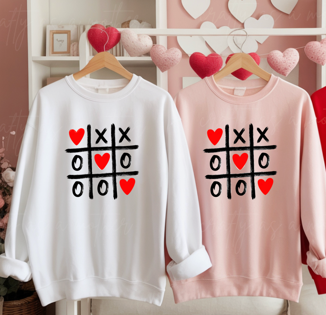 XO Tic Tac Toe Sweatshirt