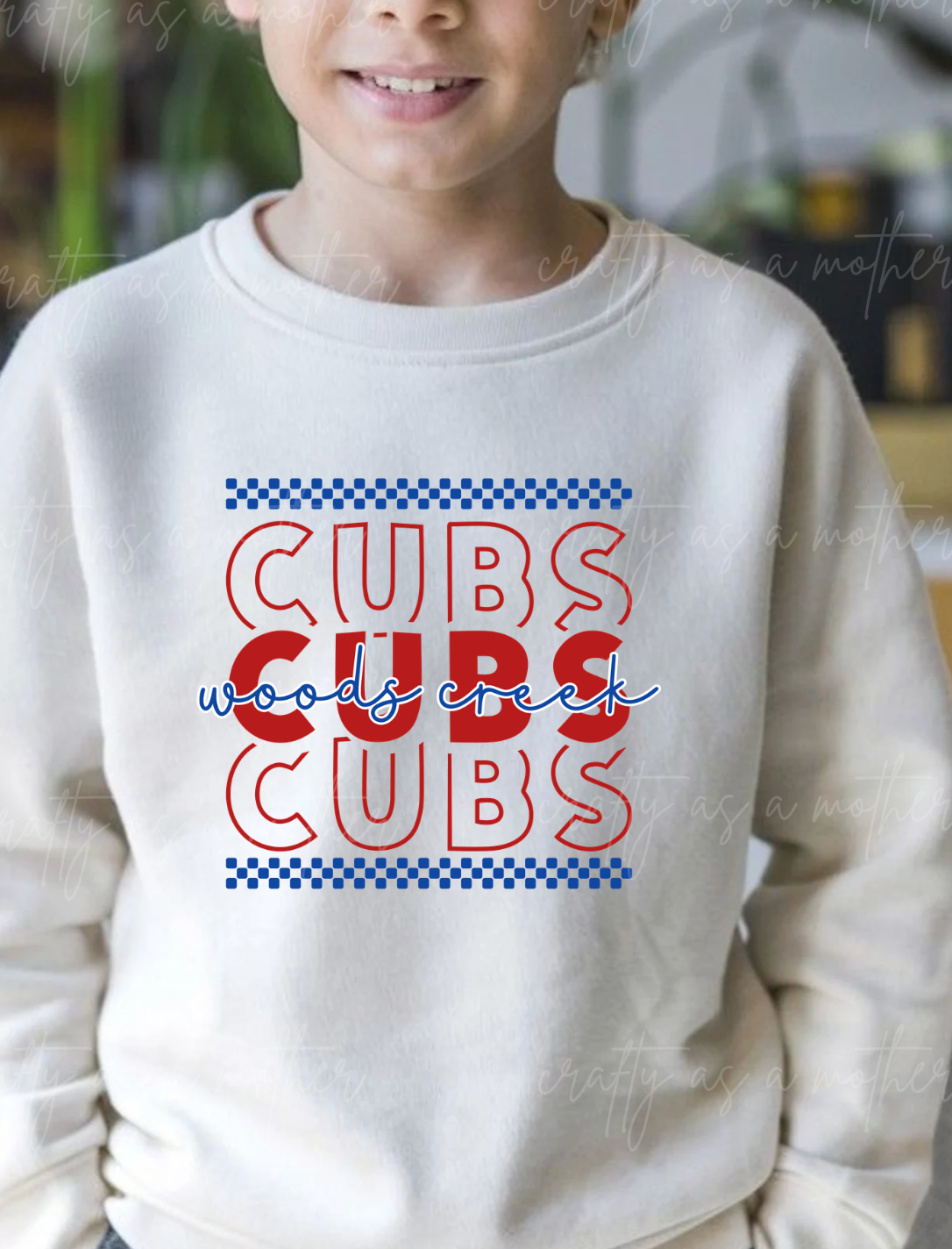 Woods Creek Cubs Checkered - Youth