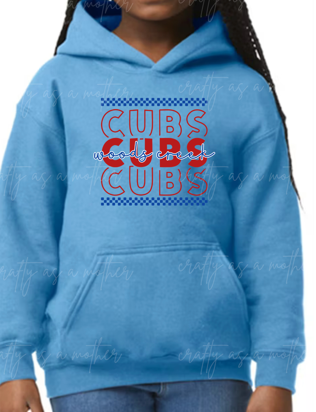 Woods Creek Cubs Checkered - Youth