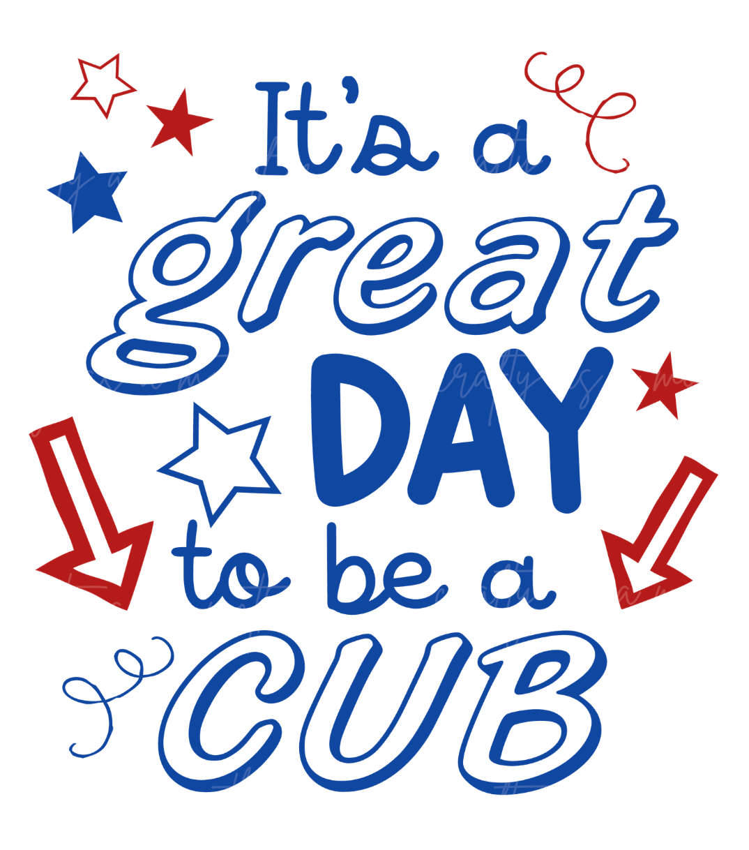 Woods Creek It's a Great Day to be a Cub - Youth