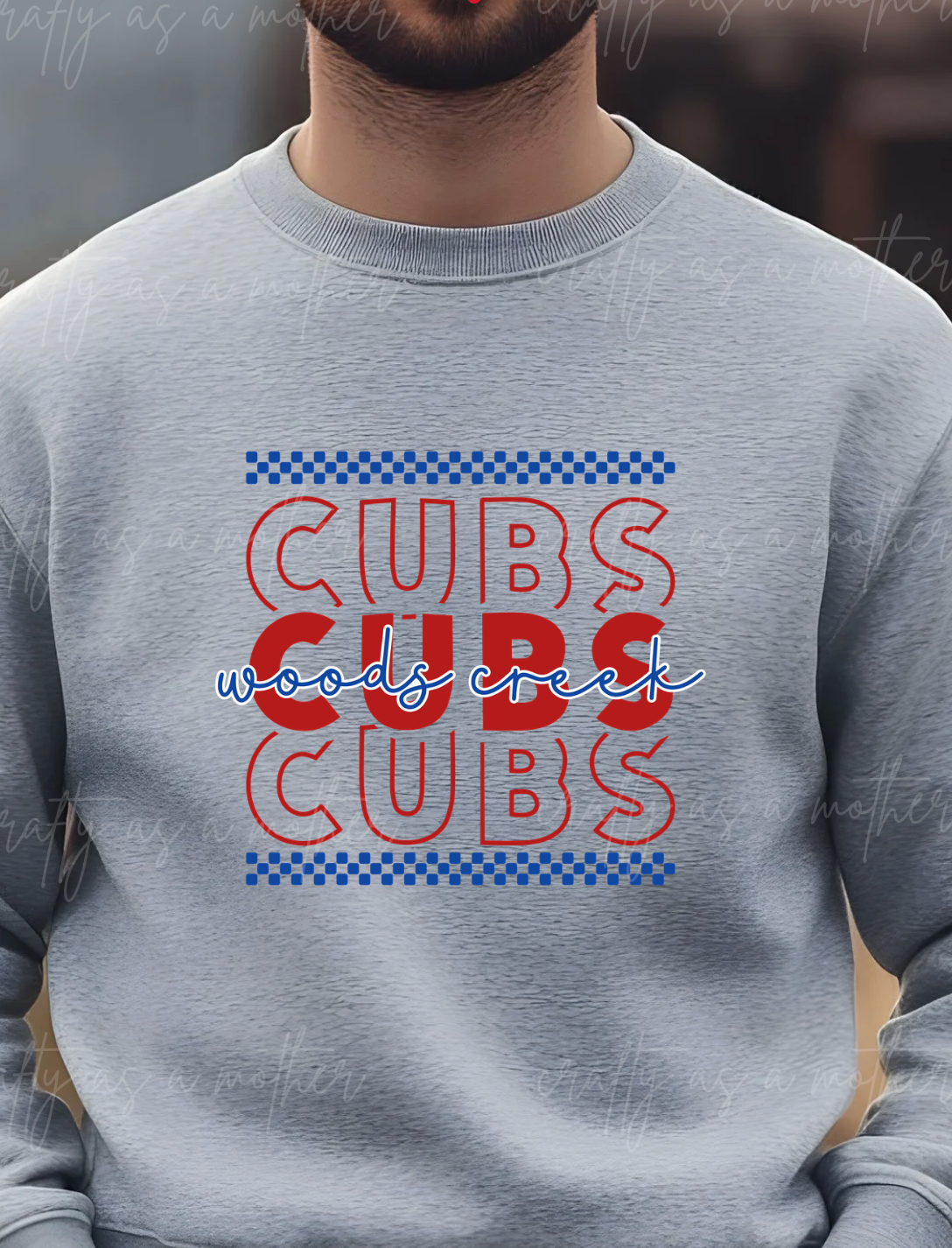 Woods Creek Cubs Checkered - Adult