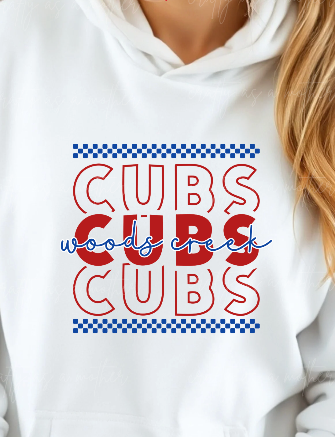Woods Creek Cubs Checkered - Adult
