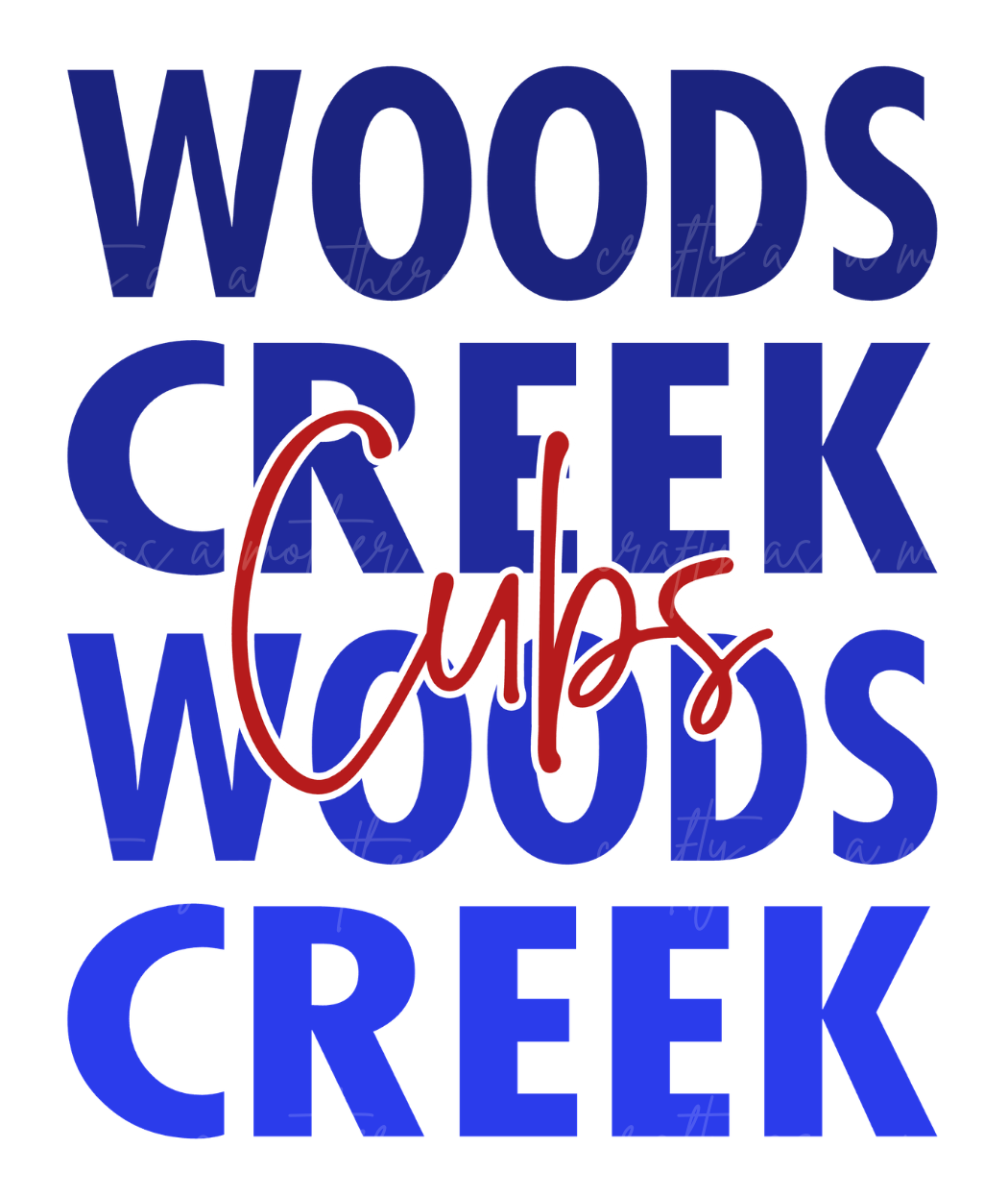 Woods Creek Ombre - Adult