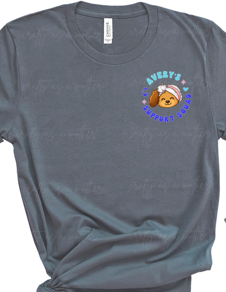 Avery Cancer Support Squad Tee