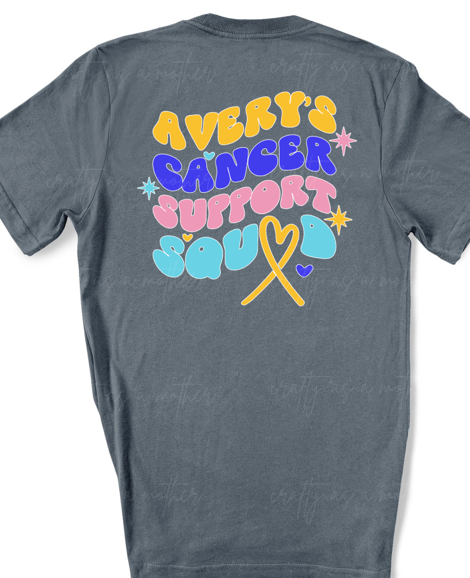 Avery Cancer Support Squad Tee