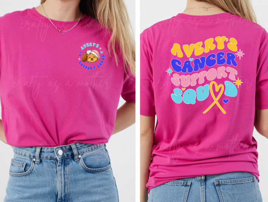 Avery Cancer Support Squad Tee