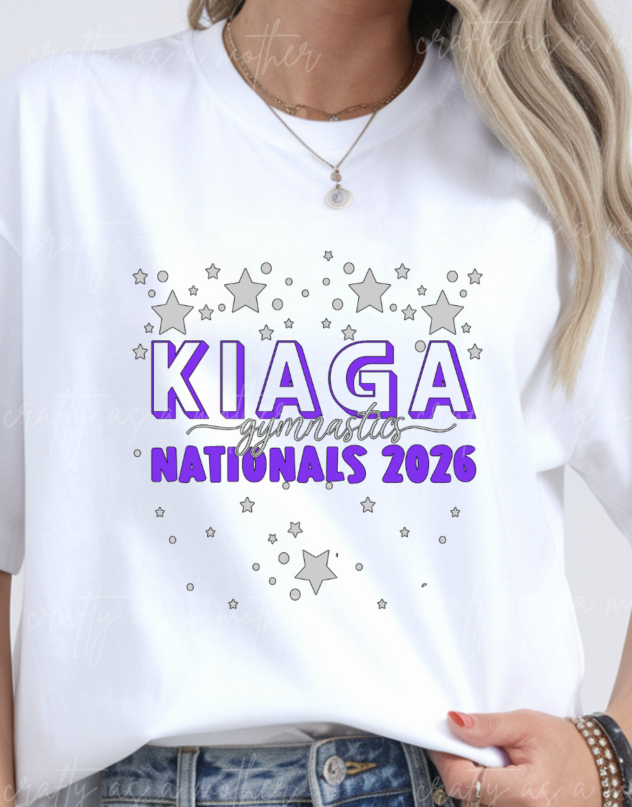 Kiaga Gynmastics Good Better Best Tee - Adult