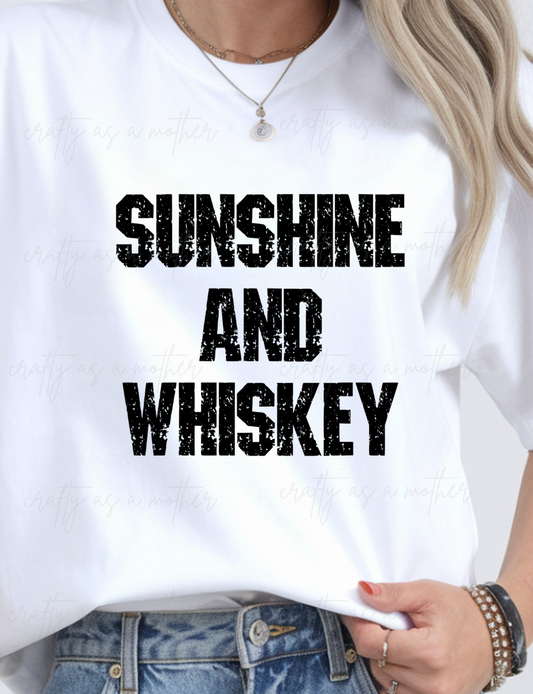Sunshine and Whiskey Tee