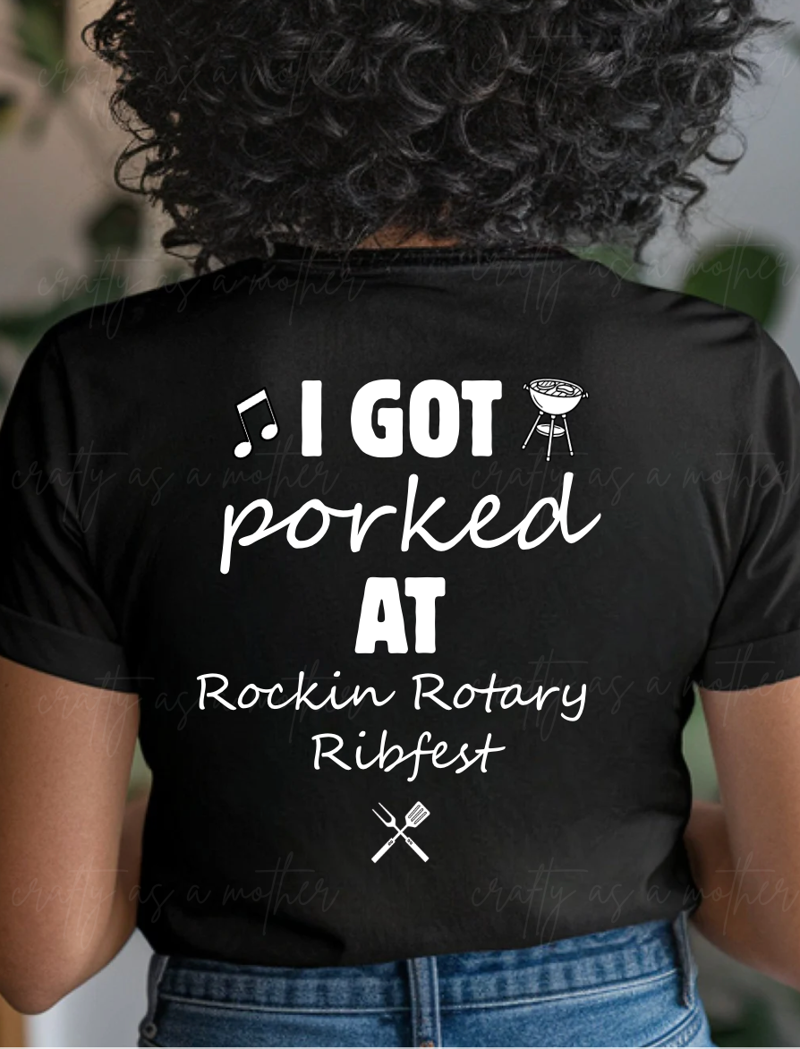 Rockin Rotary Ribfest Tee's