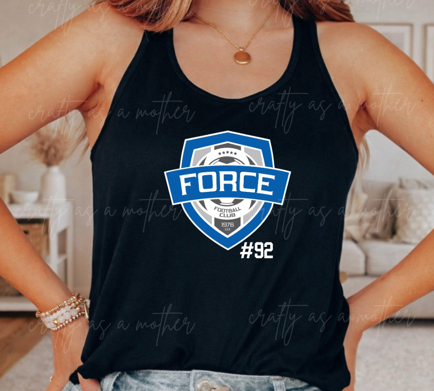 Force Soccer Tank With Optional Personalization