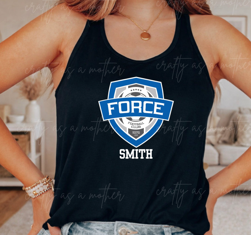 Force Soccer Tank With Optional Personalization