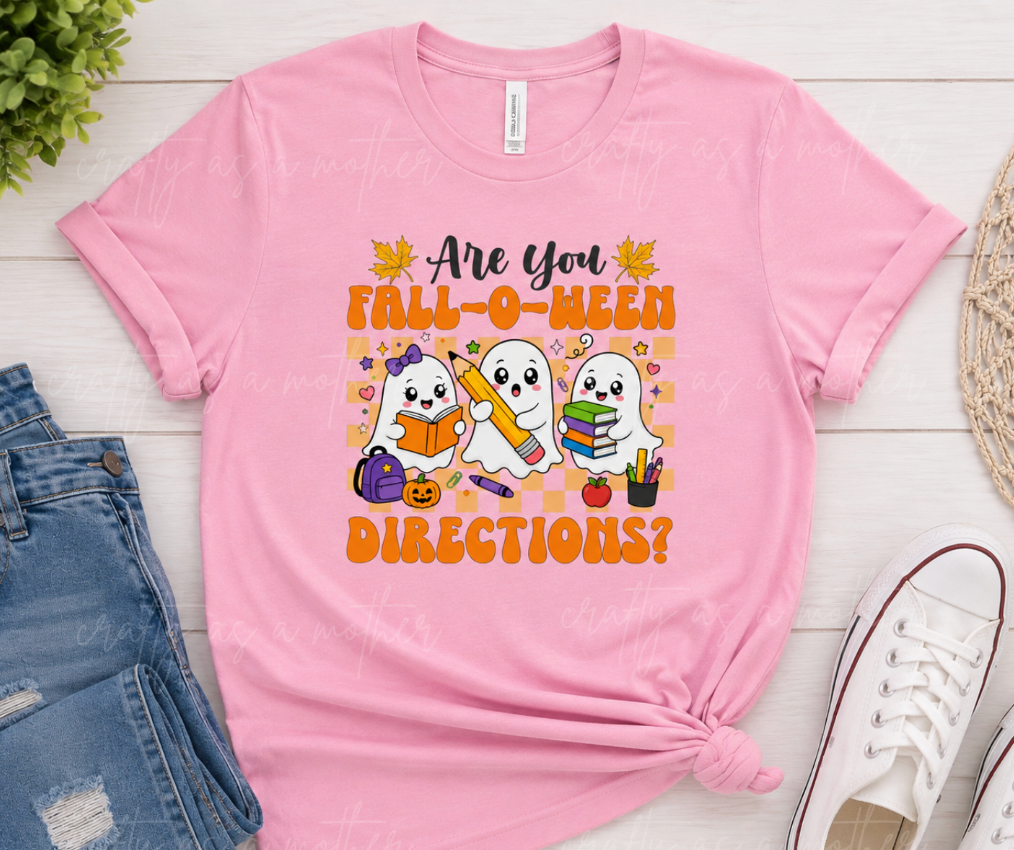 Are You Fall-o-ween Directions Tee