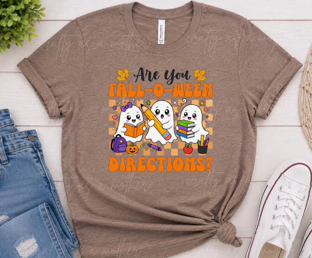 Are You Fall-o-ween Directions Tee