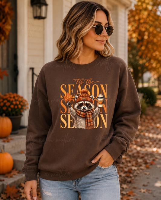 Tis the Season Raccoon