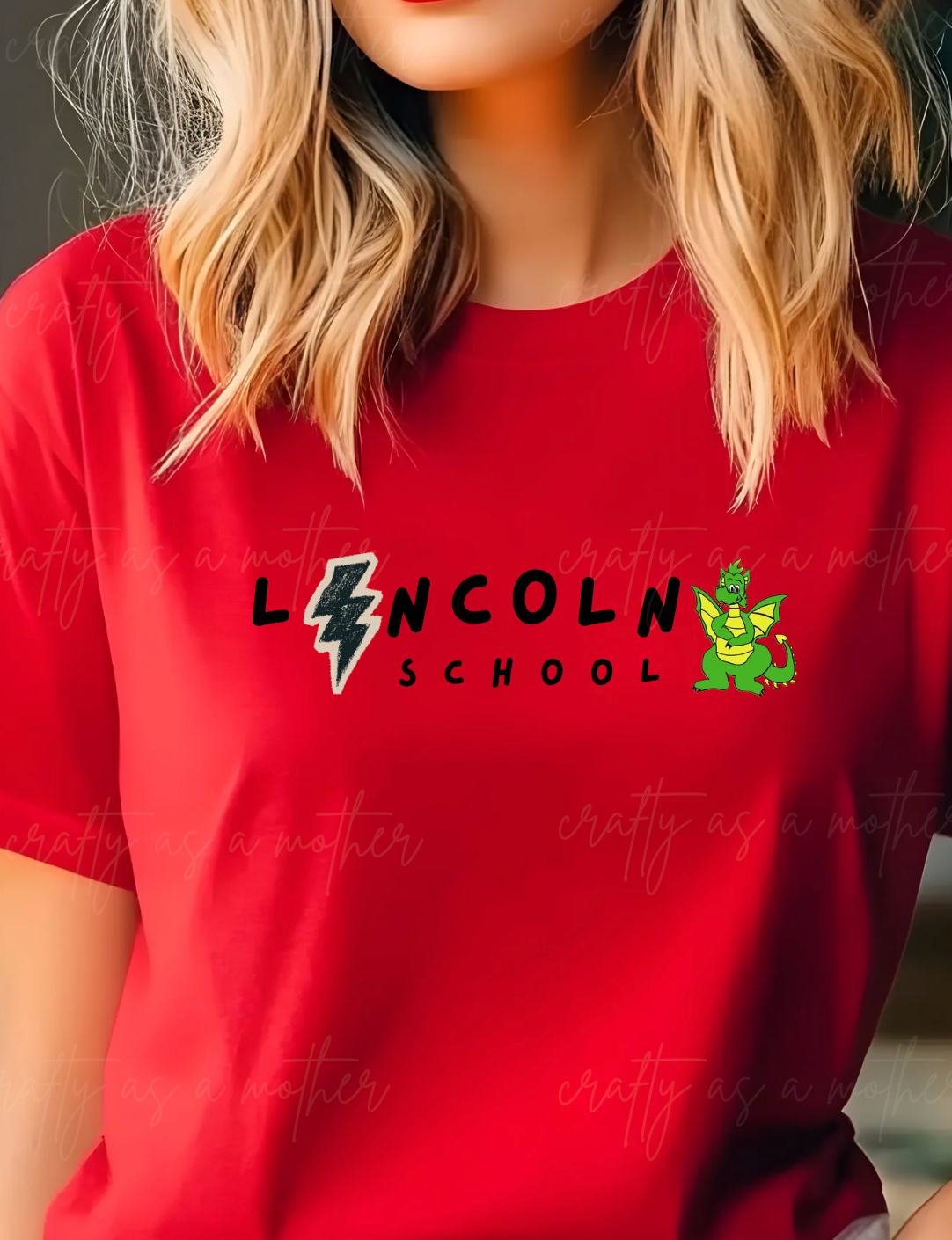 Lincoln School Lightining Bolt - Adult