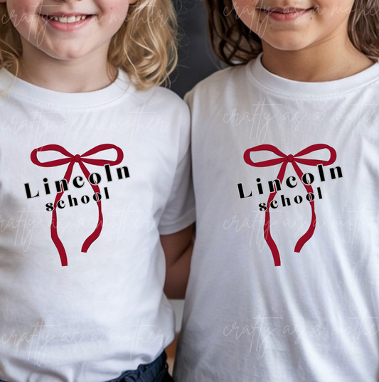 Lincoln School Bow - Youth
